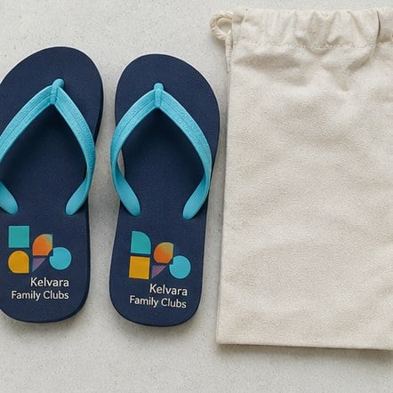 Kids & Youth Flip-Flops with custom branding